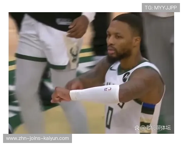 利拉德弧顶三分稳稳命中，开拓者稳定推进